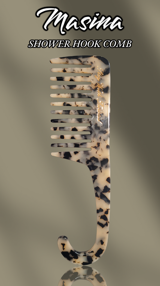 Masina Shower Hook Comb | Acetate Hook Comb