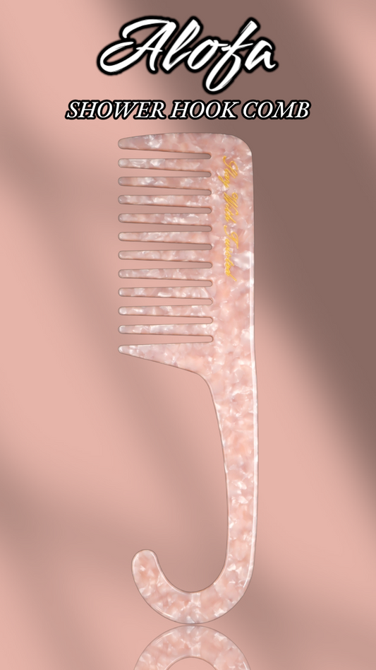 Alofa Shower Hook Comb | Acetate Comb