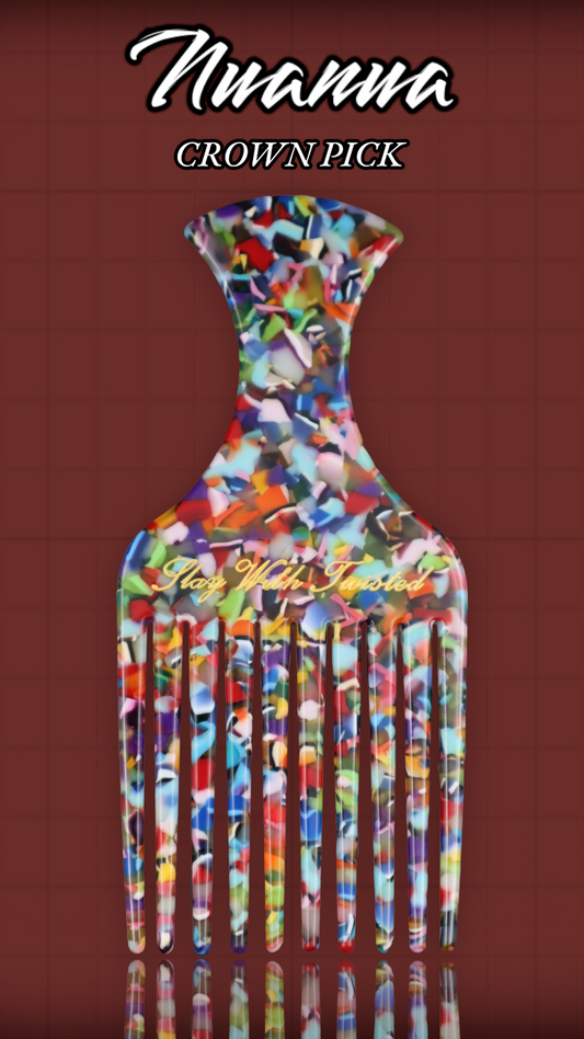 Nuanua Crown Pick | Acetate Hair Comb Pick
