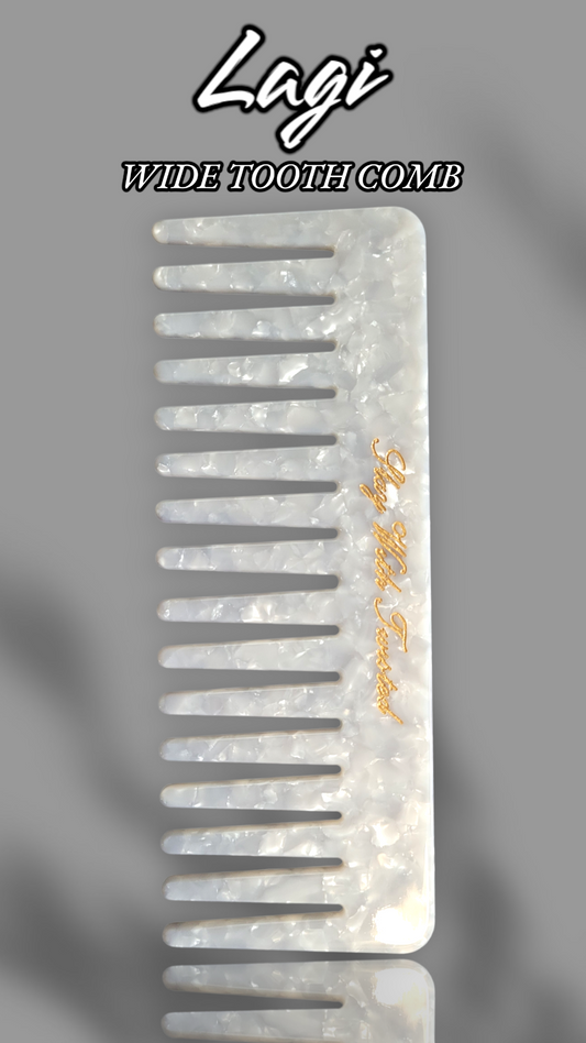 Lagi Wide Tooth Comb | Acetate Wide Comb
