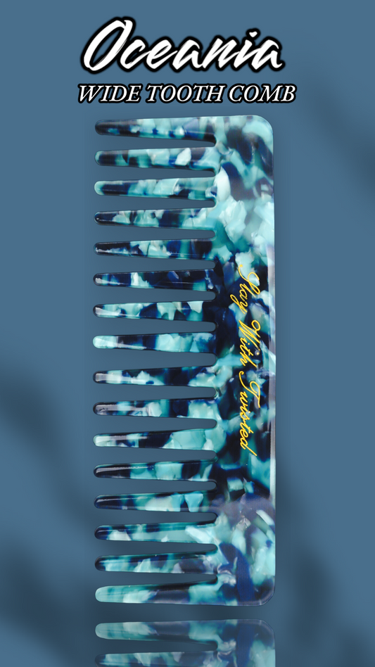 Oceania Wide Tooth Comb | Acetate Wide Comb