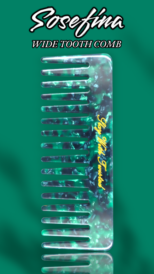 Sosefina Wide Tooth Comb | Acetate Wide Comb