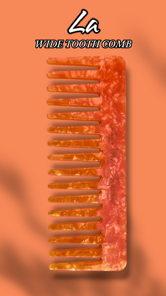 La Wide Tooth Comb | Acetate Wide Comb