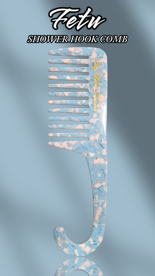 Fetu Shower Hook Comb | Acetate Hook Comb