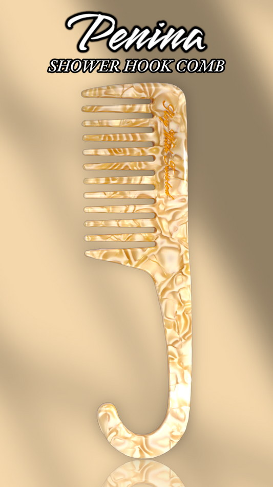Penina Shower Hook Comb | Acetate Hook Comb