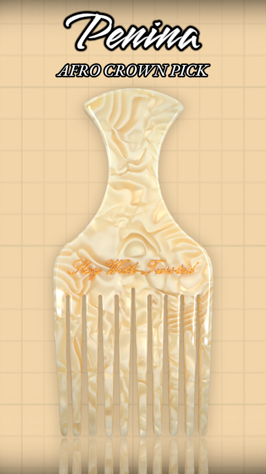 Penina Crown Pick | Acetate Comb
