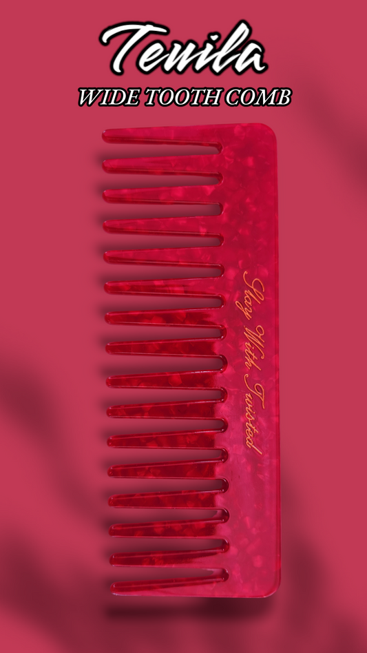 Teuila Wide Tooth Comb | Acetate Wide Comb