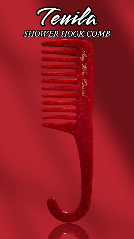 Teuila Shower Hook Comb | Acetate Comb